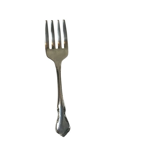 Baby Silverware Lot 3 Forks & 1 Spoon Vintage Stainless & Silverplate Regal & On - Picture 10 of 12